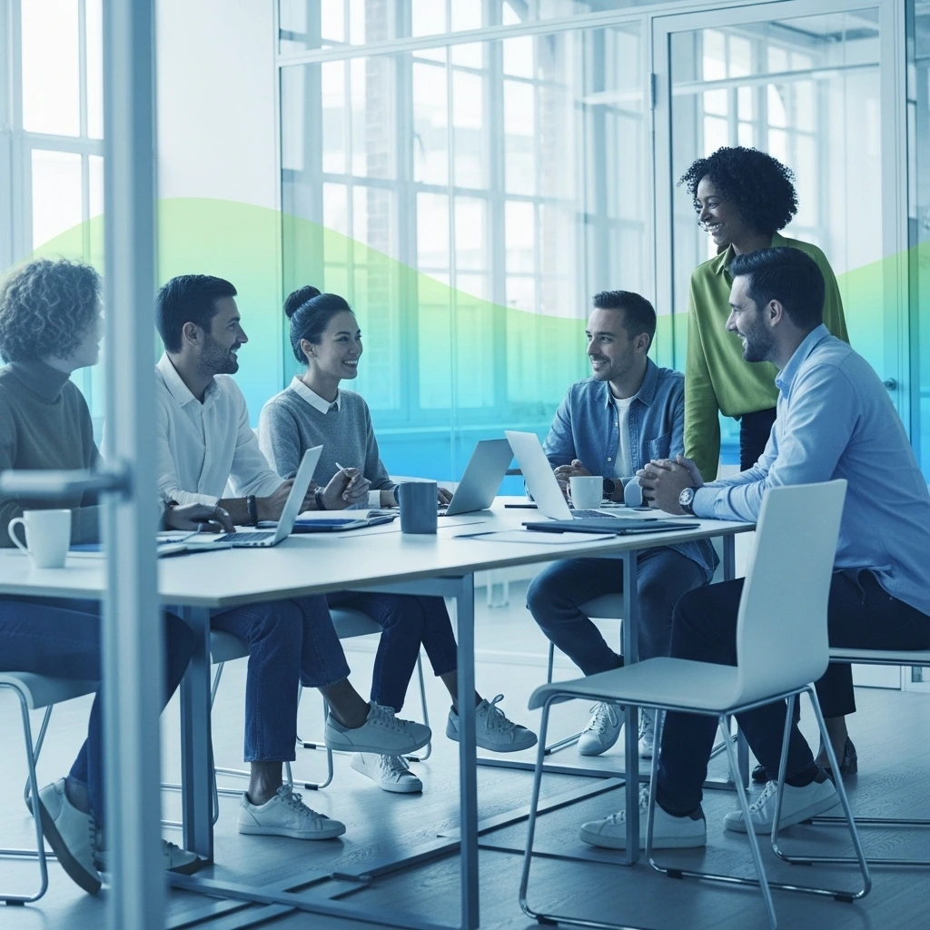 Corporate talent attraction illustration